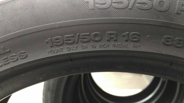 ยางContinental CPC2 195/50R16