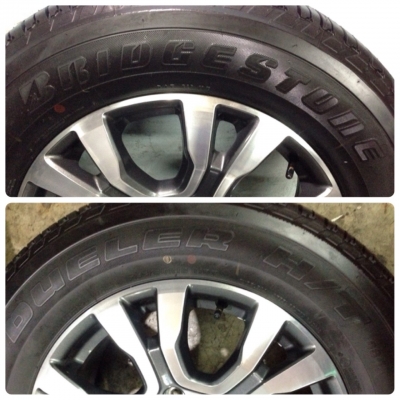 แม็กป้ายแดง ford ranger ขอบ18 พร้อมยางป้ายแดง 265-60-18 ปี16