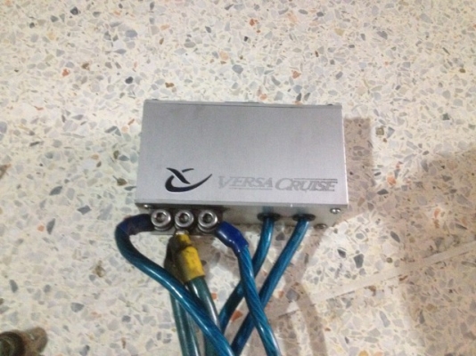 กล่องเรียงกระแสไฟ Apexi versa cruise ครบชุดพร้อมสายกาวเก่าญี่ปุ่นเเท้ใช้งานได้