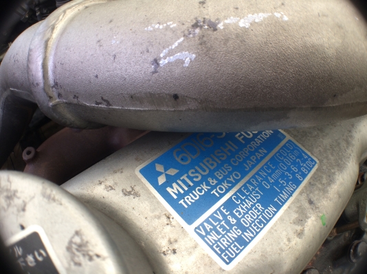 ขายเครื่อง 6D16 Turbo เก่านอกแรงดี สวยมาก ขายเครื่อง 6D16 Turbo เก่านอกแรงดี สวยมาก