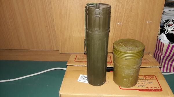 ขายกระบอกกระป๋องทหารแพ็คคู่2แบบ 2ขนาด