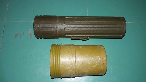 ขายกระบอกกระป๋องทหารแพ็คคู่2แบบ 2ขนาด