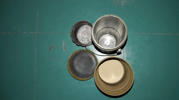 ขายกระบอกกระป๋องทหารแพ็คคู่2แบบ 2ขนาด