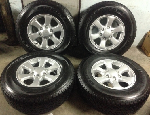 ล้อแม็ก ป้ายแดง อีซูซุ นิวดีแม็ก 1.9 บลูเพาเวอร์ พร้อมยางป้ายแดง 245-70-16