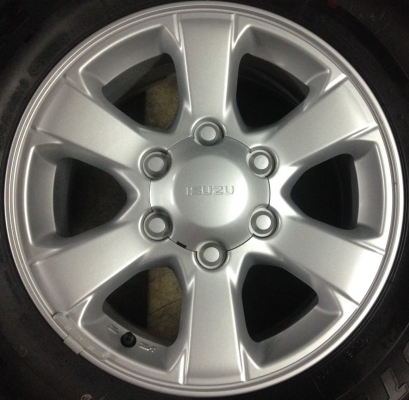 ล้อแม็ก ป้ายแดง อีซูซุ นิวดีแม็ก 1.9 บลูเพาเวอร์ พร้อมยางป้ายแดง 245-70-16 ล้อแม็ก ป้ายแดง อีซูซุ นิวดีแม็ก 1.9 บลูเพาเวอร์ พร้อมยางป้ายแดง 245-70-16