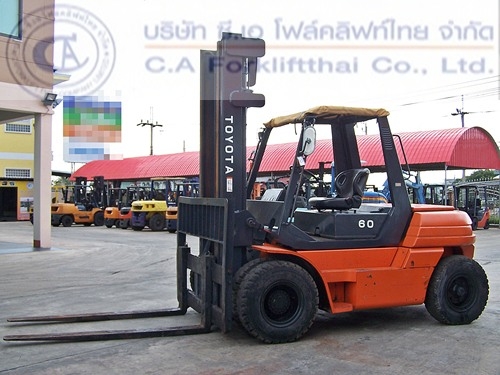 ขาย รถโฟล์คลิฟท์ TOYOTA รุ่น 5FD60
