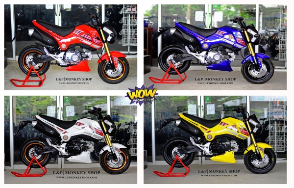 #จัดโปโมชั่นวันแม่ ใหม่ลดราคาสุดๆ.รถต้นแบบ MGX มังกี้ กอลิล่า แต่ง มี100 แบบให้เลือก ราคาเริ่มต้น.......