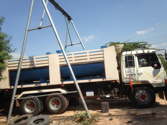 ขายถังวีนัส ถังกากน้ำตาล เป็นถังผลิตใหม่เหล็กหนา 6 มิล ขนาด 17,000 ลิตร ขายถังวีนัส ถังกากน้ำตาล เป็นถังผลิตใหม่เหล็กหนา 6 มิล ขนาด 17,000 ลิตร