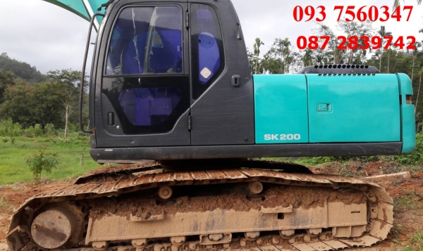 ขายรถแบคโฮ KOBELCO SK200 MARK 6 YN 07