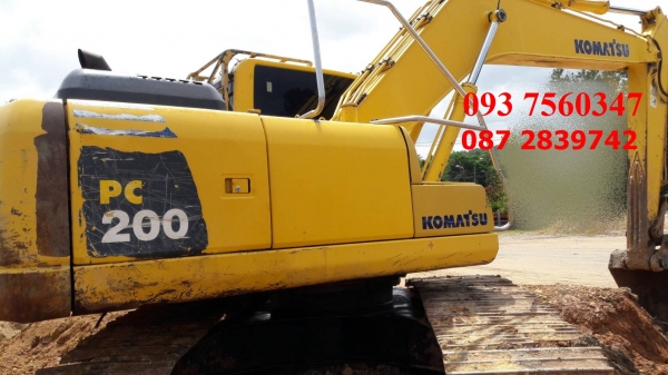 ขายรถแบคโฮ KOMATSU.PC200