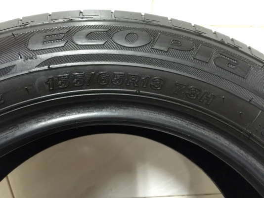 ขายยาง BRIDGESTONE ECOPIA 155/65R13 ผลิตปี 11