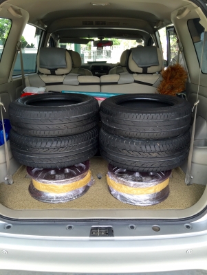 ขายยาง MAXXIS รุ่น MA-E1 185/60R13 ผลิตปี 10