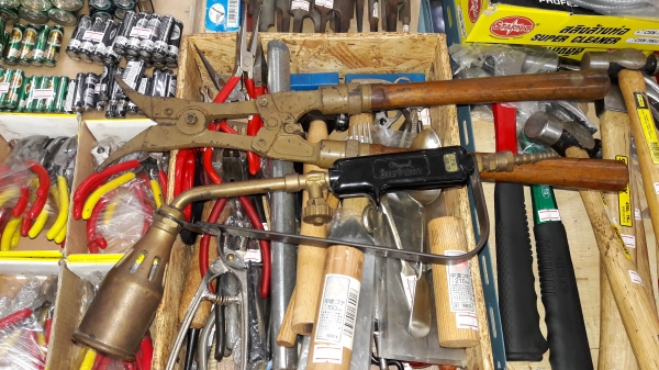 ขายหัวเป่าพ่นไฟทองเหลืองงานเก่าเก็บสวีเดนสวยงามมาก Made in Sweden.