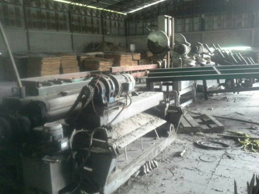 ขายเครื่องจักร ผลิตไม้แผ่น ใช้งานมาน้อย ครบชุด พร้อมตั้งโรงงานได้