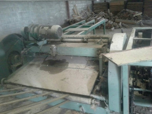 ขายเครื่องจักร ผลิตไม้แผ่น ใช้งานมาน้อย ครบชุด พร้อมตั้งโรงงานได้