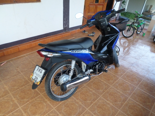 ขายมอไซค์ Honda Wave 110i สีน้ำเงินรถเดิม ๆ เครื่องดี เอกสารพร้อมโอน ภาษีพรบ ปี60 ขายราคา19,500บาท สนใจสอบถามได้ครับ 080-1696651 รถอยู่ที่โรงพยาบาลปทุมราชวงศาจังหวัดอำนาจเจริญ