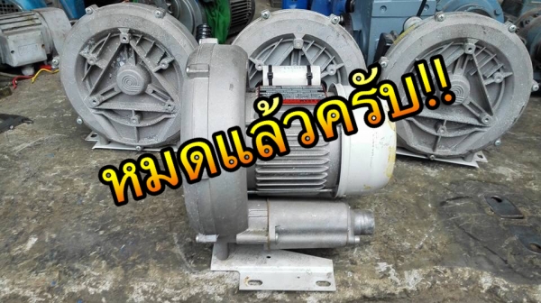 ** SOLD ** ริงส์โบวเวอร์ดูดเป่าอิตาลี่ ESAM ITALY 1/2 HP 220V สวยๆลื่นๆเงาๆมาเทสได้!!