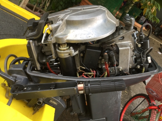 ขายเรือโมช่างหลานพร้อมเครื่อง20แรงยามาฮ่าสตาร์ไฟฟ้า