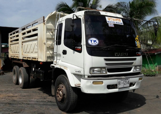 สิบล้อ อีซูชุ 270ยูโร2ปี50 maxloadแม่ลูก2เพา ดั้มสามมิต สภาพดีสวยพร้อมใช้งาน ทะเบียนพร้อมโอน