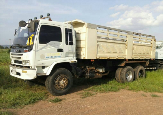 สิบล้อ อีซูชุ 270ยูโร2ปี50 maxloadแม่ลูก2เพา ดั้มสามมิต สภาพดีสวยพร้อมใช้งาน ทะเบียนพร้อมโอน