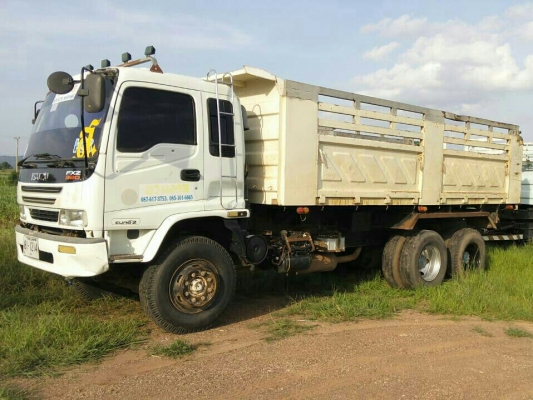 สิบล้อ อีซูชุ 270ยูโร2ปี50 maxloadแม่ลูก2เพา ดั้มสามมิต สภาพดีสวยพร้อมใช้งาน ทะเบียนพร้อมโอน