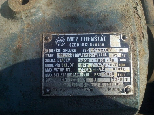 มอเตอร์พร้อมฟรีครัช MEZ FRENS TAT