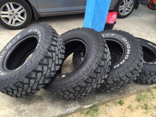 ยางแม็กซีส 764 รหัสหล่อ ขนาด265-75 ขอบ16 สภาพดีดอกเหลือเยอะ