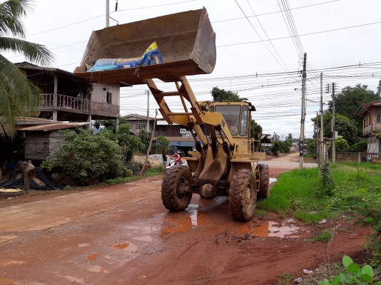 ขายด่วนรถตักล้อยางเอวอ่อน CAT916รถสวย สภาพพร้อมใช้งาน