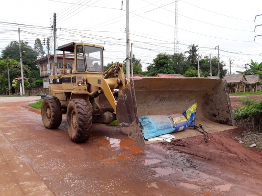 ขายด่วนรถตักล้อยางเอวอ่อน CAT916รถสวย สภาพพร้อมใช้งาน