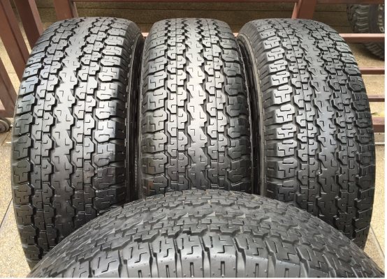 ยาง Bridgestone 245 70 16 ปี14 ดอกเต็ม เนื้อนิ่มๆ ราคาไม่แพง