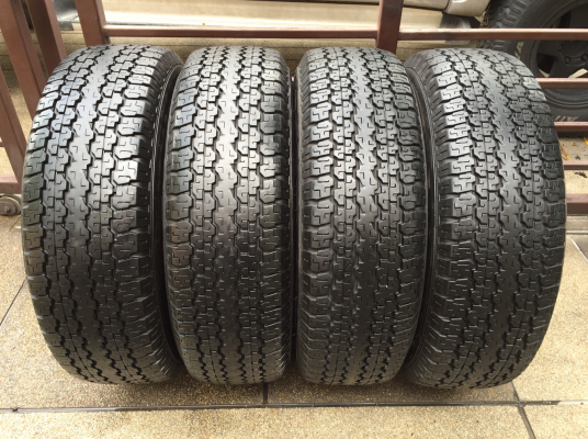 ยาง Bridgestone 245 70 16 ปี14 ดอกเต็ม เนื้อนิ่มๆ ราคาไม่แพง