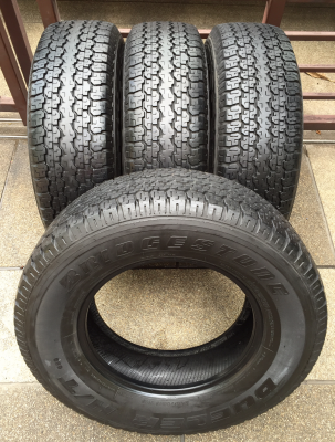 ยาง Bridgestone 245 70 16 ปี14 ดอกเต็ม เนื้อนิ่มๆ ราคาไม่แพง