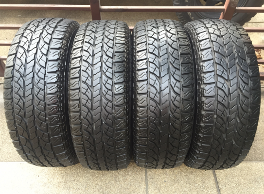 ยาง All Yokohama 265 70 16 กลางปี13 ดอกเต็ม เนื้อนิ่มๆ ราคาไม่แพง ยาง All Yokohama 265 70 16 กลางปี13 ดอกเต็ม เนื้อนิ่มๆ ราคาไม่แพง