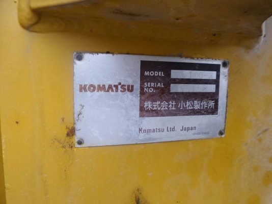 รถตักล้อยาง KOMATSU WA100-3 เครื่่องยนตร์ 4สูบ เอกสารอินวอยซ์ รถตักล้อยาง KOMATSU WA100-3 เครื่่องยนตร์ 4สูบ เอกสารอินวอยซ์
