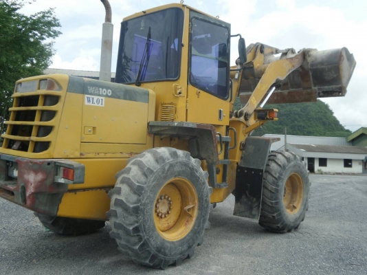 รถตักล้อยาง KOMATSU WA100-3 เครื่่องยนตร์ 4สูบ เอกสารอินวอยซ์ รถตักล้อยาง KOMATSU WA100-3 เครื่่องยนตร์ 4สูบ เอกสารอินวอยซ์
