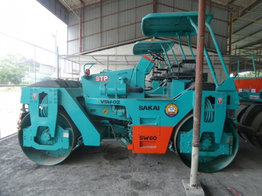 รถบดเบรคดาวน์ขนาด8ตัน SAKAI SW60 VSW02 เอกสารเล่มทะเบียน รถบดเบรคดาวน์ขนาด8ตัน SAKAI SW60 VSW02 เอกสารเล่มทะเบียน