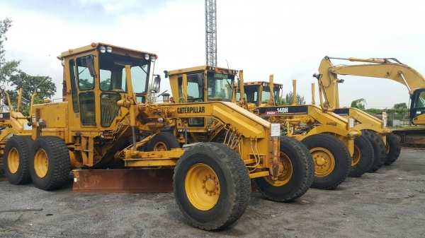 CATERPILLAR Motor Grader 140G, 140H, 140M นำเข้า USA