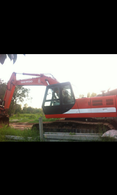 ขาย DAEWOO 220LC มีทะเบียน ขายดาวน์ 365,000 6700*34งวด