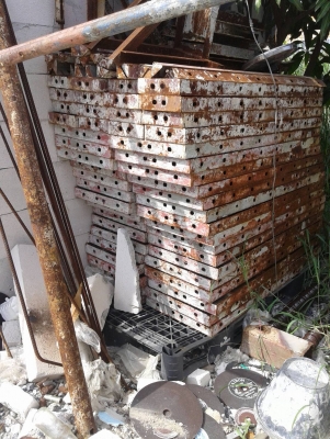 ขายเหมาแบบเหล็ก ขนาด 40 cm. x 120 cm.