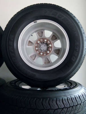ล้อเดิมพรีรันเนอร์ พร้อมยางดันล็อป ขอบ16 ขายทั้งชุด 7,000บ. ล้อเดิมพรีรันเนอร์ พร้อมยางดันล็อป ขอบ16 ขายทั้งชุด 7,000บ.