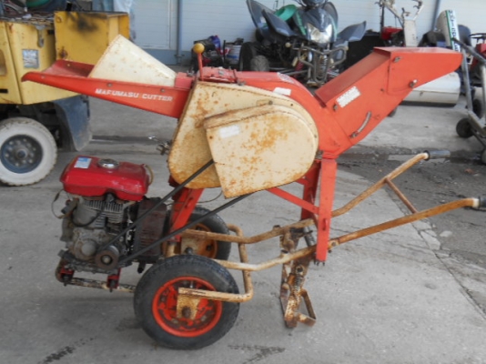 เครื่องย่อยกิ่งไม้ MARUMASU CUTTER L-15K พร้อมใช้งาน