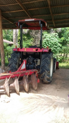 สวยๆมาแล้ว..รถไถนานั่งขับ EF494T YANMAR.ปี55ใช้งานน้อยนิดสวยเหมือนนางฟ้า ผานดัน.ผานหลังเล่มทะเบียน