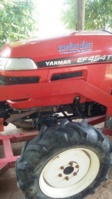 สวยๆมาแล้ว..รถไถนานั่งขับ EF494T YANMAR.ปี55ใช้งานน้อยนิดสวยเหมือนนางฟ้า ผานดัน.ผานหลังเล่มทะเบียน