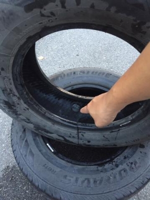 ยาง 215 70r15 Bridgestone R611 ปลายปี2011