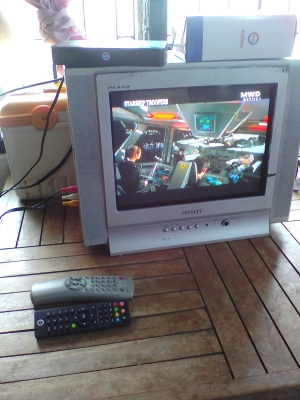 TV samsung plano+ชุดรับดาวเทียม ใหม่เอี่ยม