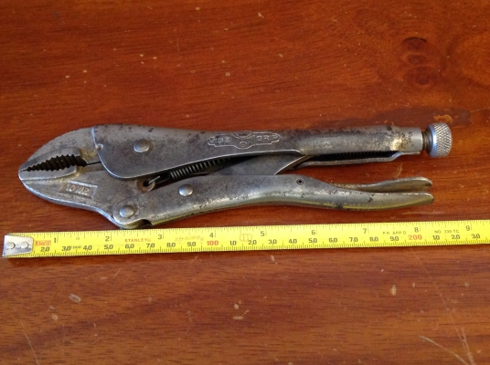 ขายคีมล็อค Vintage Petersen Vise Grip 10WR Dewitt, Nebr. ตี 3 แถว ขายคีมล็อค Vintage Petersen Vise Grip 10WR Dewitt, Nebr. ตี 3 แถว