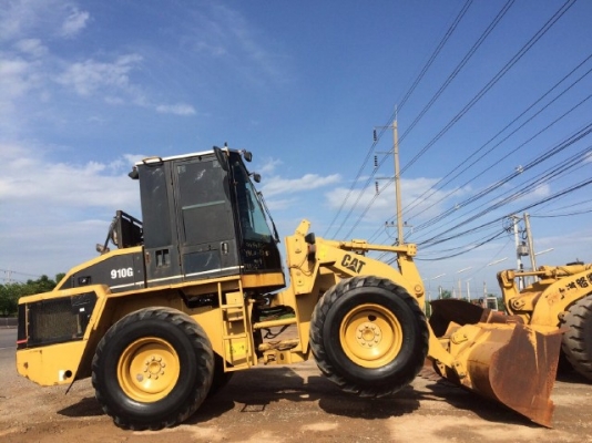 ขายรถตักล้อยาง CAT 910G รถนอกนำเข้าจากเองญี่ปุ่น สภาพสวยพร้อมใช้ มีVDOการทำงานครับ