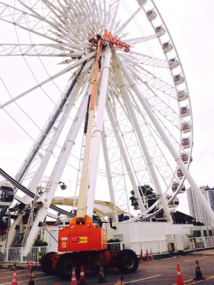 รถกระเช้าระบบเครื่องยนต์มือสอง (แบรนด์อเมริกา) ความสูง (36.58 เมตร) ตอบสนองความต้องการขอลูกค้าได้สูงสุด *ฟรีคนเทรนหน้างาน*