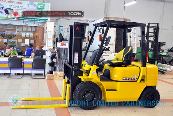 ขายรถโฟล์คลิฟท์มือสอง MITSUBISHI รุ่น FD20-09139 ราคา 235,000 บาท นำเข้าจากประเทศญี่ปุ่น 100\% ไม่เคยใช้งานในประเทศไทยMITSUBISHI รุ่น FG25-F17B-53999 ราคา 235,000 บาท