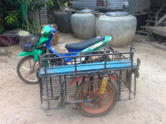 รถพ่วงบ้านๆพร้อมใช้งาน